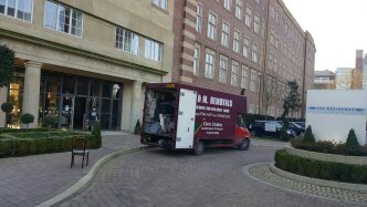 Back to work moving pianos in York