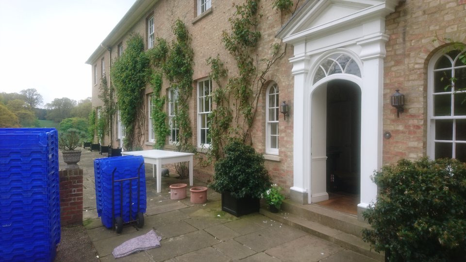 house removal in progress